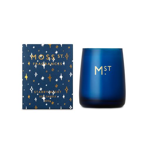 Moss Street Candle 320g Starry Night