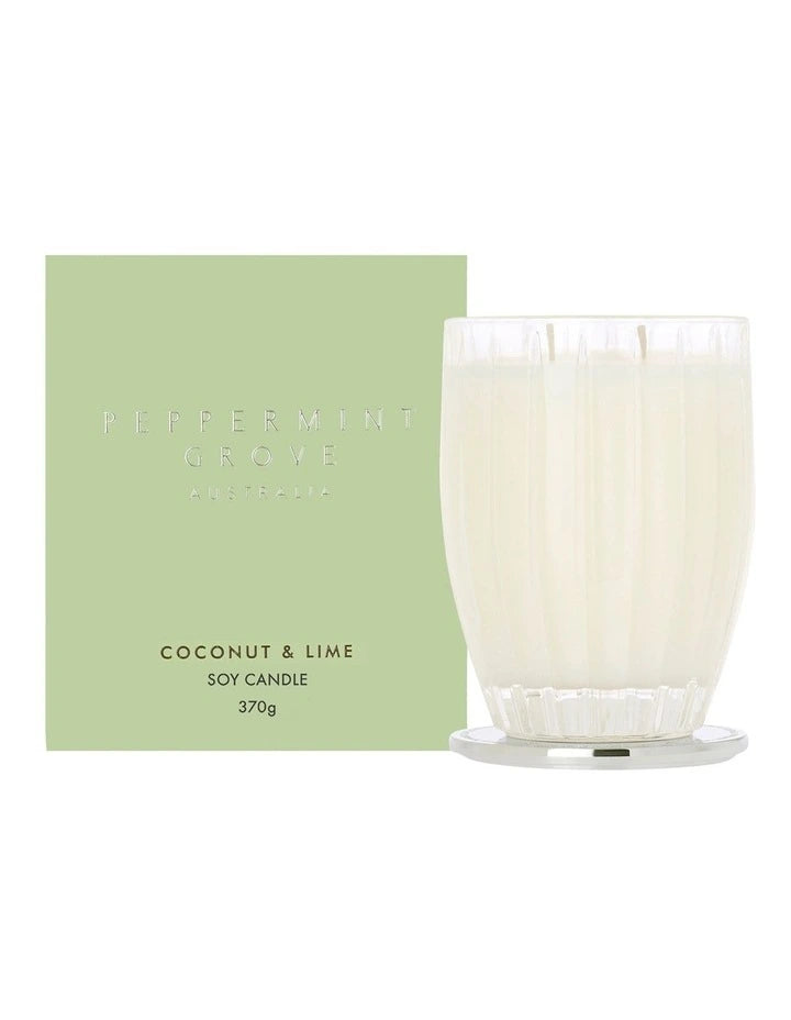 Peppermint Grove Candle Coconut  Lime 370g