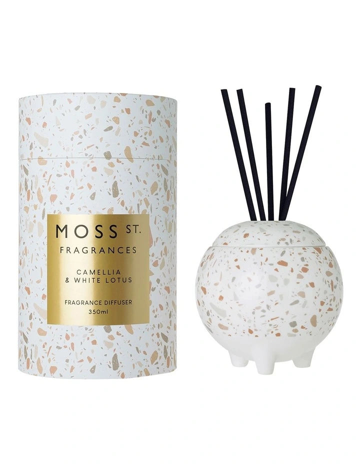 Moss St. Ceramic Diffuser Camellia & Lotus 350ml
